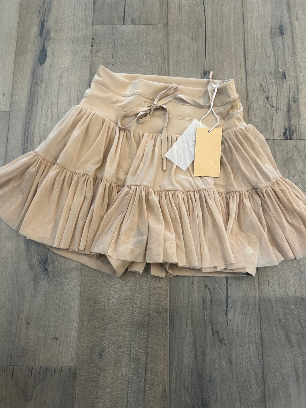 Tiered Tulle Skirt Pop Flex
